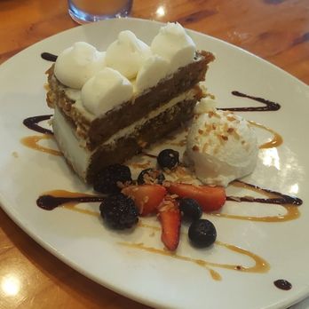 Leftovers Cafe - Hibiscus carrot cake - Seafood Near Me - Jupiter, Florida