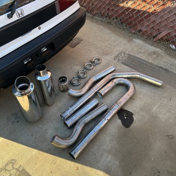 Arc N Auto - 3in Exhaust System in the making. - Metal Fabricators Near Me - Jurupa Valley, California