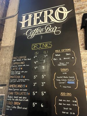 Menu photo 8 Hero Coffee and Bagel Bar Chicago, IL