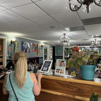 Lilikoi Kitchen - The tattoo parlor was busy! - Coffee & Tea Near Me - Kailua, Hawaii