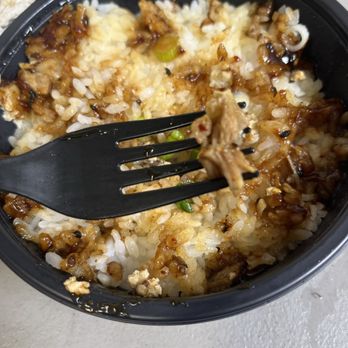 WaBa Grill - Found a piece of chicken in my tofu bowl - Fast Food Near Me - Eastvale, California