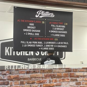 Kitchen’s Craft Barbecue - Menu - Barbeque Near Me - Paramount, California