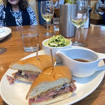 Nick's Del Mar - Prime dip and the bistro salad! Highly recommend both and asking for extra au jus. - New American Near Me - Del Mar, California Nick's Del Mar - Prime dip and the bistro salad! Highly recommend both and asking for extra au jus. - New American Near Me - Del Mar, California