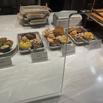The Marketplace by Fabio Viviani - BBQ offerings! Again.... The catfish was - Buffets Near Me - Cabazon, California The Marketplace by Fabio Viviani - BBQ offerings! Again.... The catfish was - Buffets Near Me - Cabazon, California