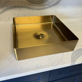 Builders Custom Counter - Top mount sink gold - General Contractors Near Me - Colorado Springs, Colorado Builders Custom Counter - Top mount sink gold - General Contractors Near Me - Colorado Springs, Colorado