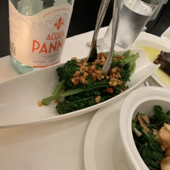 Ostra - Broccolini and Leafy Greens, Currants & Garlic - Seafood Near Me - Boston, Massachusetts