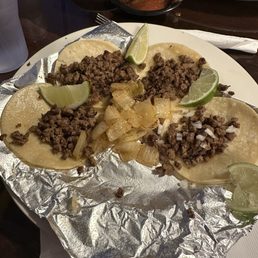 Carne asada street tacos -one taco