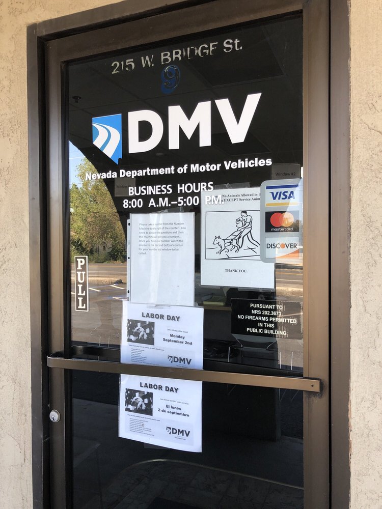 DMV Updated July 2025 14 Reviews 215 W Bridge St, Yerington