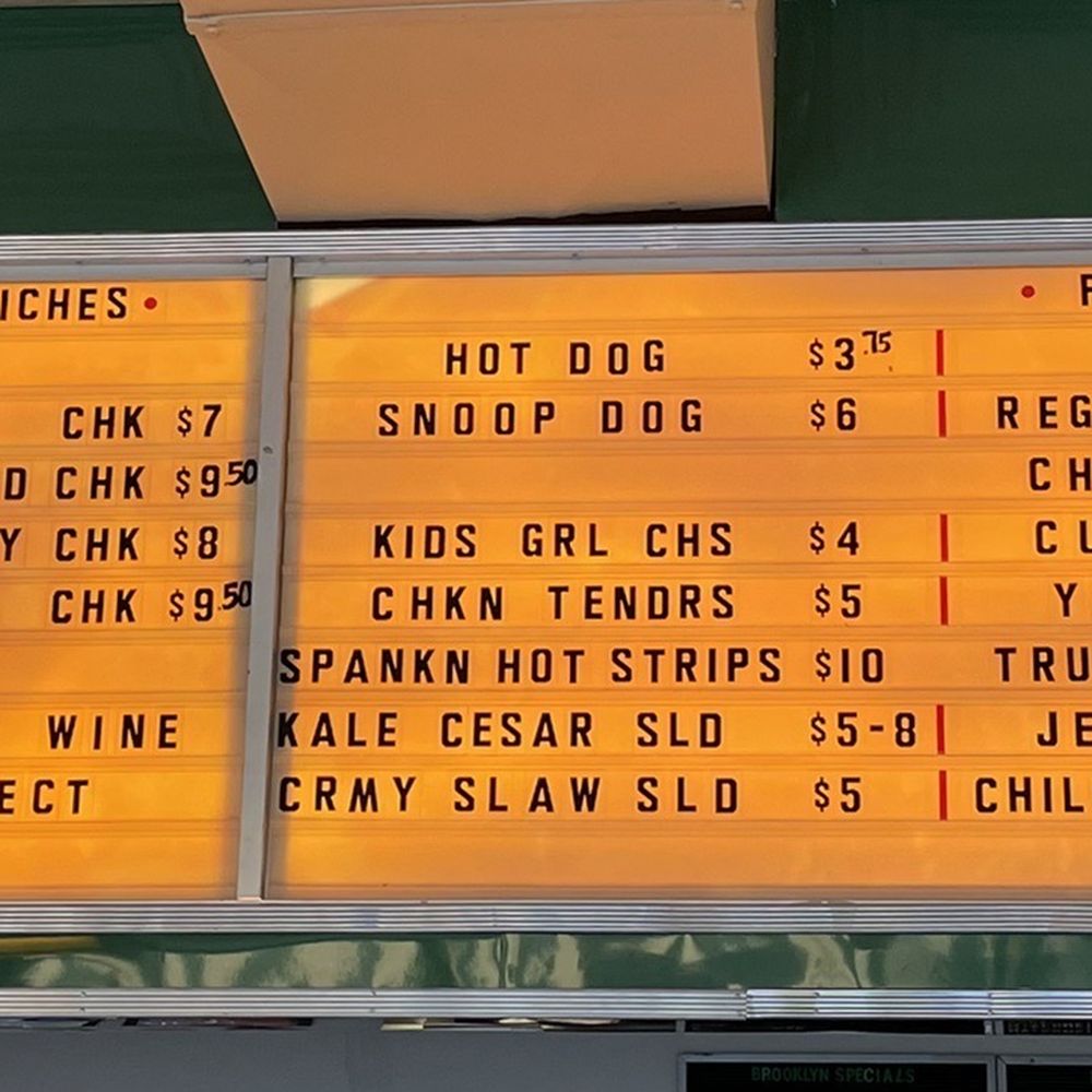 Harlem Shake - Menu Oct. 2021 - American Near Me - Brooklyn, New York