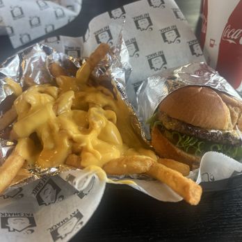 Fat Shack - The Single and Cheese Fries - Desserts Near Me - Las Vegas, Nevada Fat Shack - The Single and Cheese Fries - Desserts Near Me - Las Vegas, Nevada