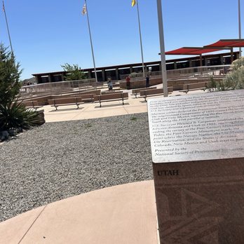 Four Corners Monument - The exterior near the vendor stalls - Landmarks & Historical Buildings Near Me - Teec Nos Pos, New Mexico Four Corners Monument - The exterior near the vendor stalls - Landmarks & Historical Buildings Near Me - Teec Nos Pos, New Mexico