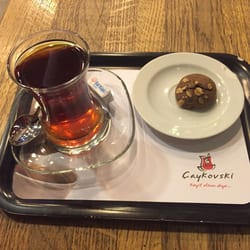 Çaykovski Cafe - Örnek bir Çaykovski menüsü