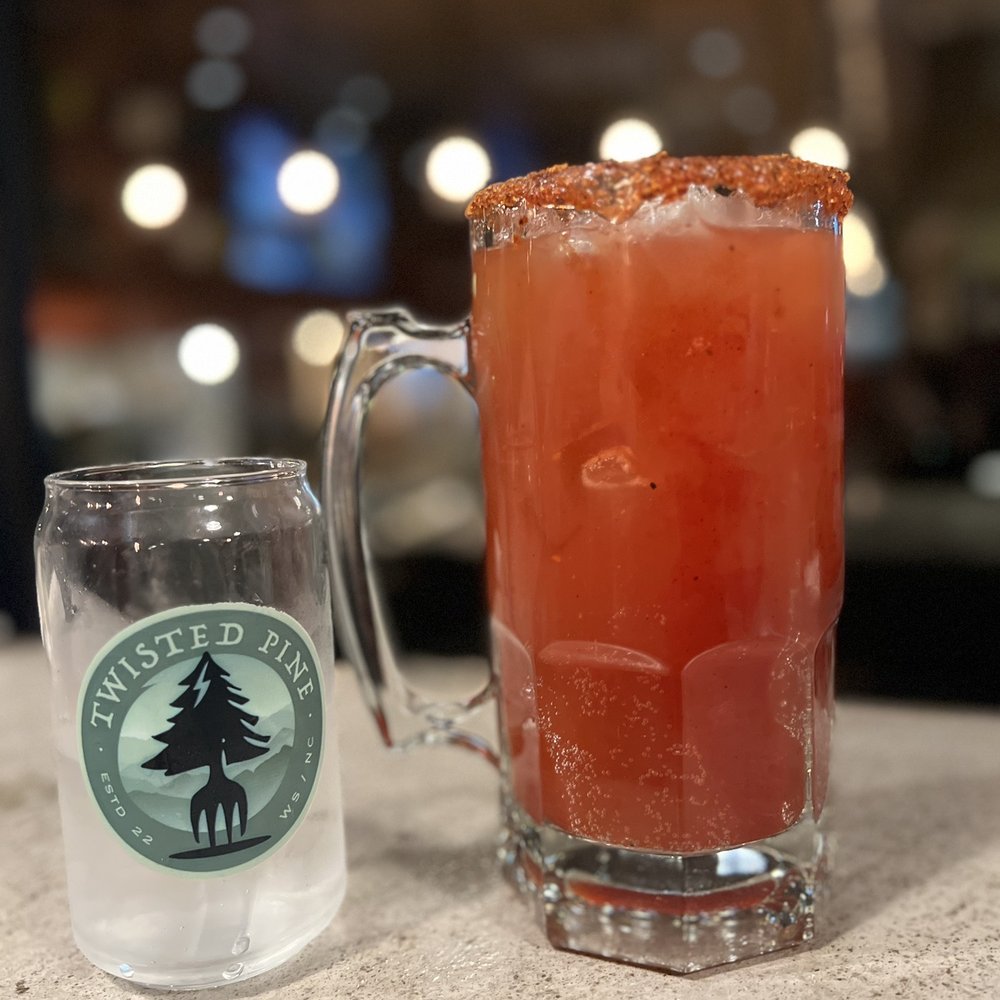 Twisted Pine - Michelada for scale - Bars Near Me - Winston-Salem, North Carolina Twisted Pine - Michelada for scale - Bars Near Me - Winston-Salem, North Carolina