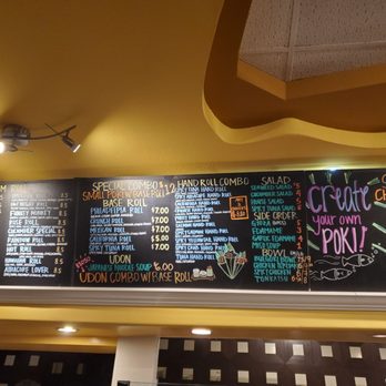 Poki Roll - Menu! - Japanese Near Me - Cypress, California