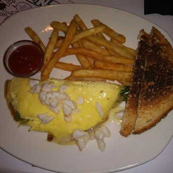 Bonefish Grill - Oscar style omelette with fries - Seafood Near Me - Lakeland, Florida