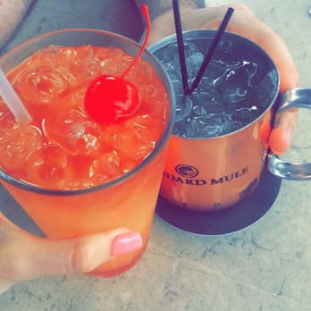Mangoes - Delicious drinks - punch & Moscow mule - Seafood Near Me - Key West, Florida