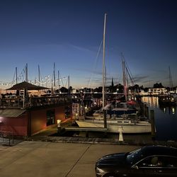 Carrol's Creek Cafe - The view at night