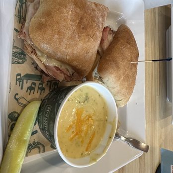 McAlister's Deli - Ham & Cheese with Broccoli & Cheese Soup - Salad Near Me - Avon, Ohio