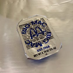 Big Mac Sauce Cup