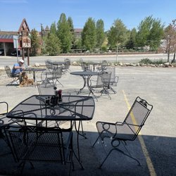 Java Lava Cafe - Outside patio seating