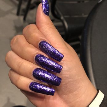 Gloss Nail Bar - Full Set Long Tapered Square color #43 ( new collection ) - Nail Salons Near Me - Houston, Texas