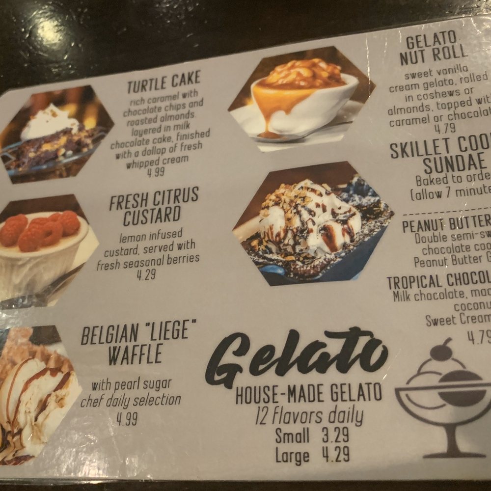 The Beehive Grill - Dessert menu- can you believe the prices for these kinds of choices?! - Bars Near Me - Logan, Utah The Beehive Grill - Dessert menu- can you believe the prices for these kinds of choices?! - Bars Near Me - Logan, Utah