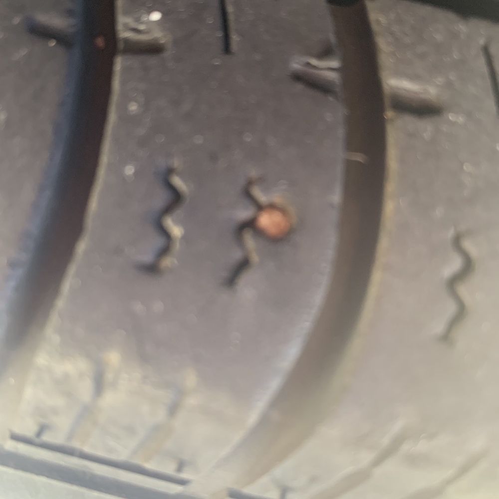This is the nail they removed from my tire This is the nail they removed from my tire