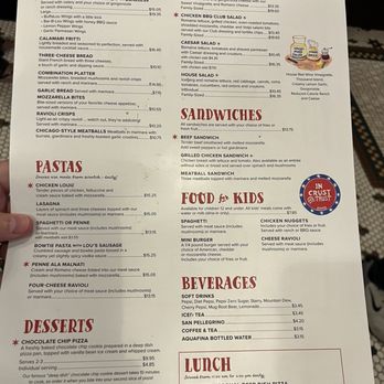 Lou Malnati's Pizzeria - Pizza Near Me - Naperville, Illinois