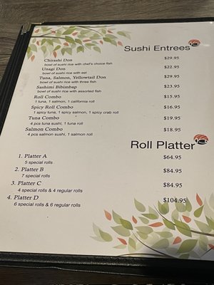 Menu photo 2 Naru Restaurant Franklin Lakes, NJ