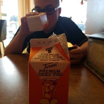 Nobby's Pizzeria - Tea cartons - Pizza Near Me - Pittsburgh, Pennsylvania