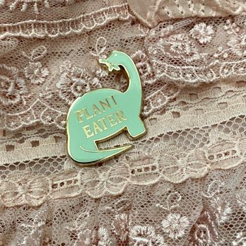 Chef Tanya's Kitchen - Cute enamel pin. - Vegan Near Me - Palm Desert, California