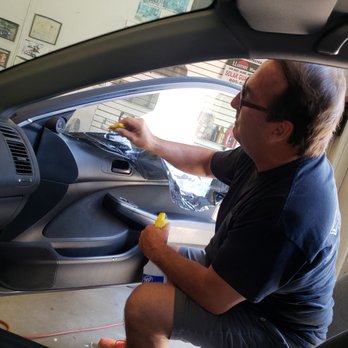 Solar Guard Tinting - Greg in action! Incredible man. Will definitely refer and go back for future vehicles. - Car Window Tinting Near Me - Santa Paula, California Solar Guard Tinting - Greg in action! Incredible man. Will definitely refer and go back for future vehicles. - Car Window Tinting Near Me - Santa Paula, California