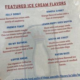 Ice cream for breakfast weekend Ice cream for breakfast weekend