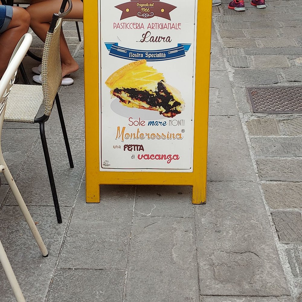 Bar Pasticceria Laura - Outdoor patio sign - Desserts Near Me - Monterosso Al Mare, SP Bar Pasticceria Laura - Outdoor patio sign - Desserts Near Me - Monterosso Al Mare, SP
