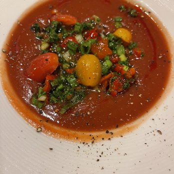 Petar's Restaurant - Watermelon gazpacho - Seafood Near Me - Bonita Springs, Florida Petar's Restaurant - Watermelon gazpacho - Seafood Near Me - Bonita Springs, Florida