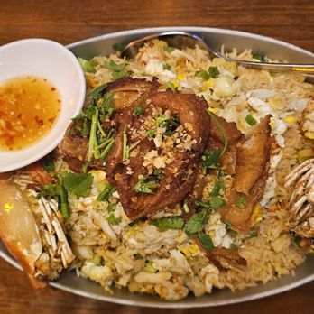Koon Thai Kitchen - Triple seafood with fried rice. - Thai Near Me - San Diego, California Koon Thai Kitchen - Triple seafood with fried rice. - Thai Near Me - San Diego, California