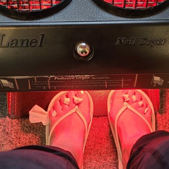 Lakes Nails & More - Air nail dryer for feet. - Nail Salons Near Me - White Plains, New York Lakes Nails & More - Air nail dryer for feet. - Nail Salons Near Me - White Plains, New York