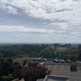 Archery Summit - View from their upper deck - Wine Tours Near Me - Dayton, Oregon