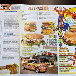How logical is it when ordering a lunch/dinner item on the main page to flip this over to look for a $2 side of gravy under breakfast sides?