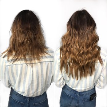 MDG salon I studio - Tiffany at MDG salons Carmel NBR extensions she did on me to add some length and volume! Obsessed - Hair Salons Near Me - Carmel, Indiana