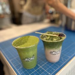 Double matcha and cherry matcha