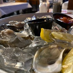 75¢ Oysters on the Half Shell for happy hour! 75¢ Oysters on the Half Shell for happy hour!