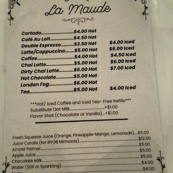 Cafe La Maude - Drinks - Cafes Near Me - Philadelphia, Pennsylvania