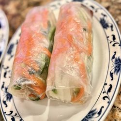 Pho So 1 Boston - 3. Fresh Sour Grilled Ground Pork Spring Rolls (2 Rolls) / goi cuon nem