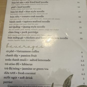 YEN Viet Kitchen - Menu - Vietnamese Near Me - Las Vegas, Nevada