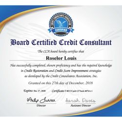 Budget Credit 360 by Your Credit Goddess - I am a Board Certified Credit Consultant of the Budget Credit 360 Program by Your Credit Goddess