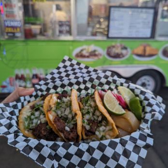 Tacos Shaboy - 3 quesabirria - comes with sautéed onions, lime, and radish slices on the side. - Tacos Near Me - San José, California Tacos Shaboy - 3 quesabirria - comes with sautéed onions, lime, and radish slices on the side. - Tacos Near Me - San José, California