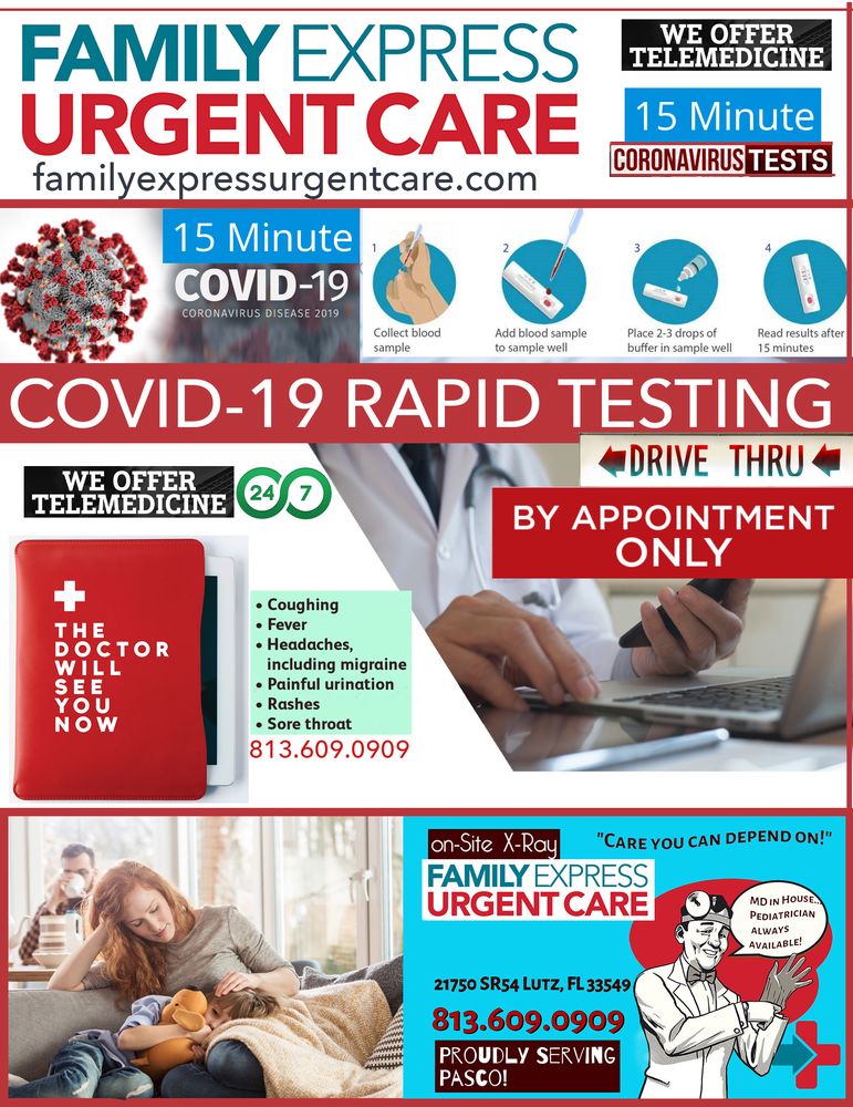 FAMILY EXPRESS URGENT CARE Updated September 2024 16 Reviews