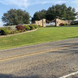 Exterior outside entrance of Scenic Hill Retreat - Gates of Pegasus ranch... for landmark. - Brenham, Texas Exterior outside entrance of Scenic Hill Retreat - Gates of Pegasus ranch... for landmark. - Brenham, Texas