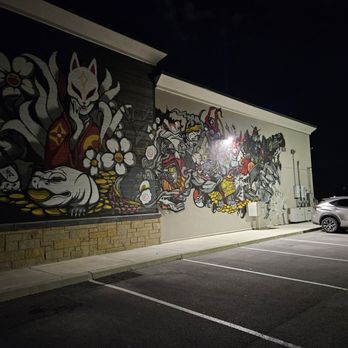 Nama Ramen - Painting on the side of building - Ramen Near Me - San Antonio, Texas